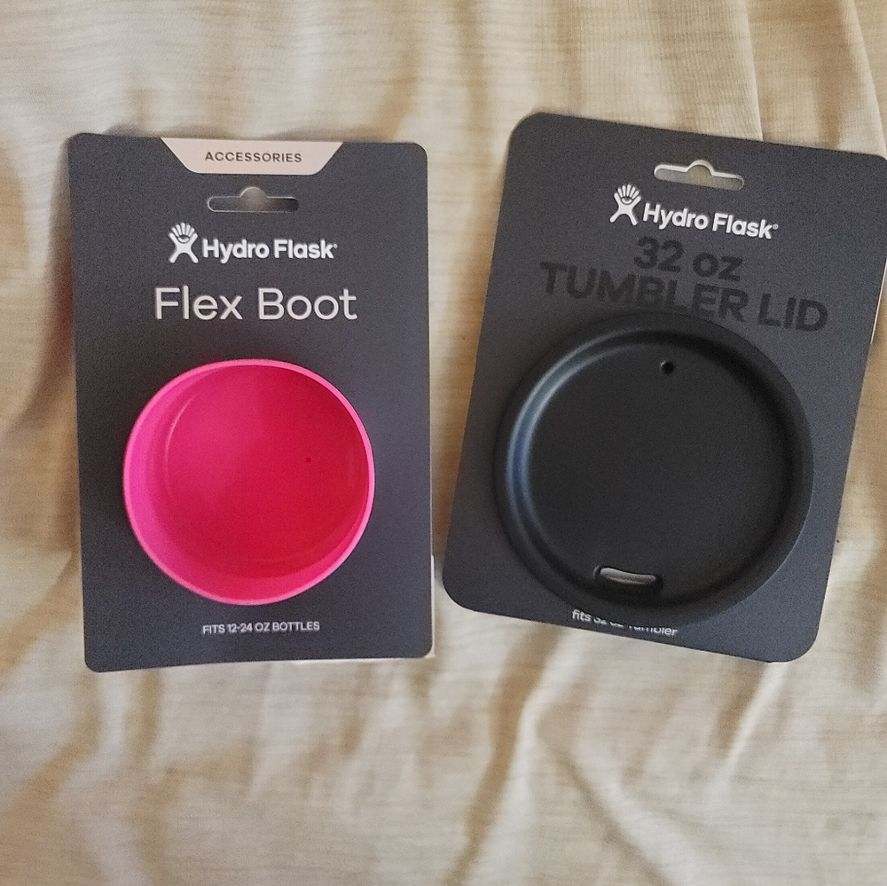 hydro flask flamingo 2pc bundle new